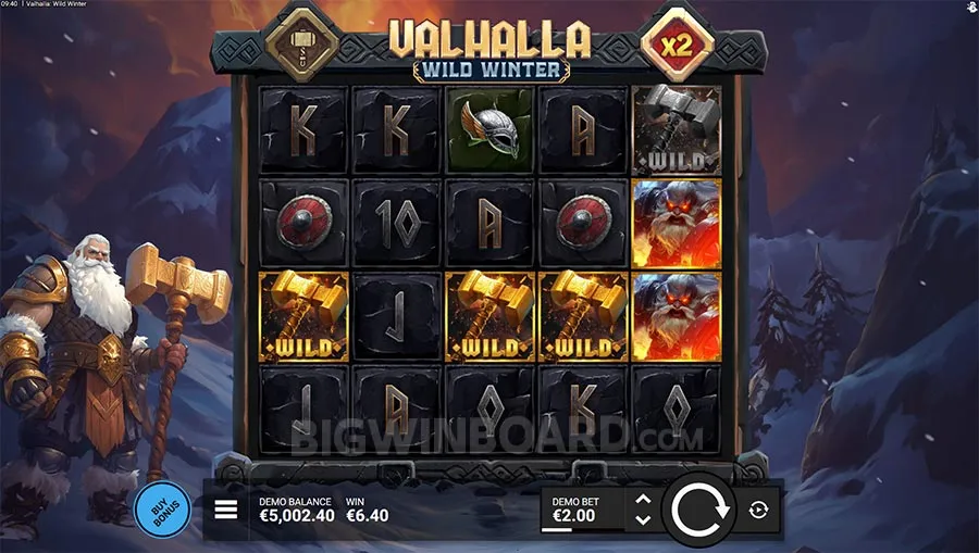 Valhalla Wild Winter slot