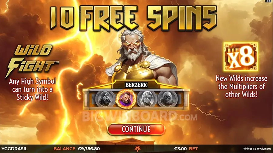 Vikings Go To Olympus slot