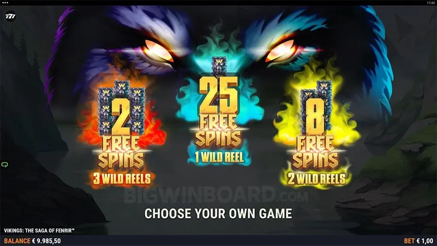 Vikings The Saga of Fenrir slot