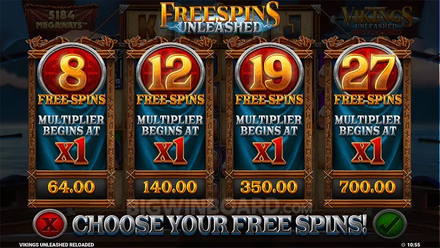 Vikings Unleashed Reloaded slot