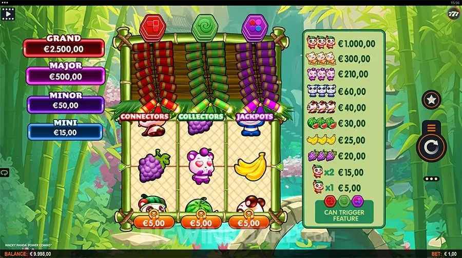 Wacky Panda Power Combo slot