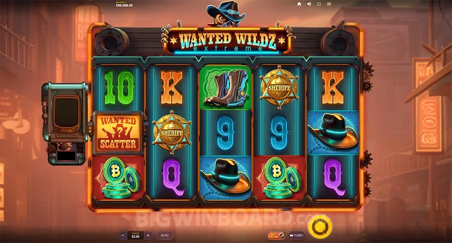 Wanted Wildz Extreme slot