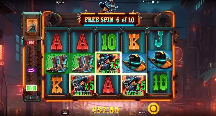 Wanted Wildz Extreme slot