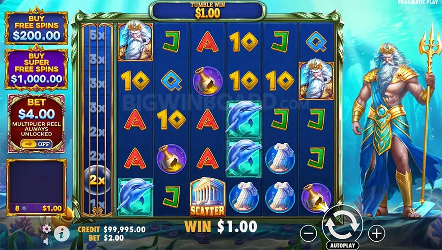 Waves of Poseidon slot