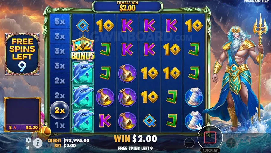 Waves of Poseidon slot