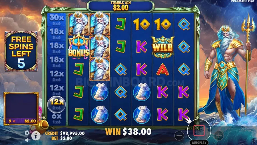 Waves of Poseidon slot