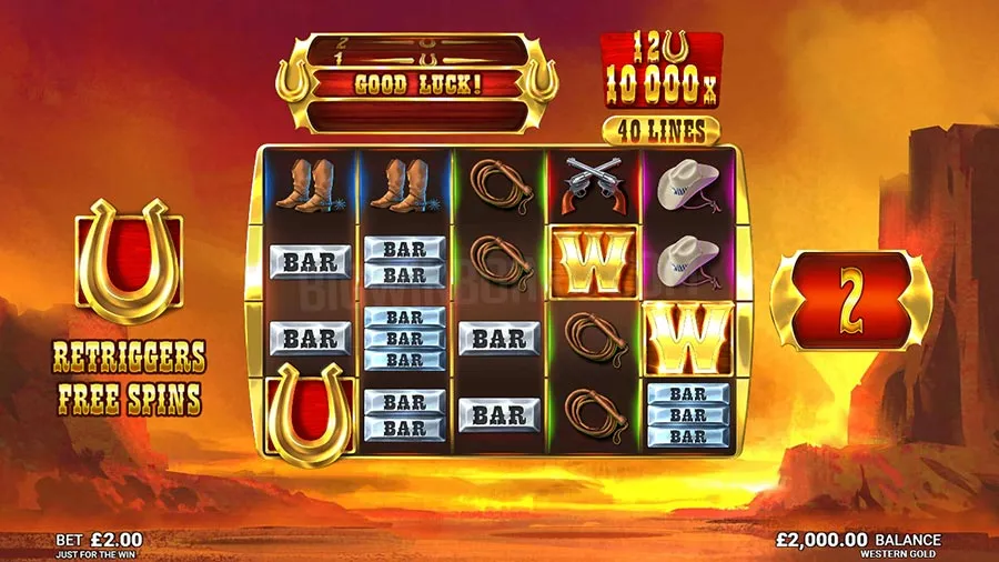 western gold slot