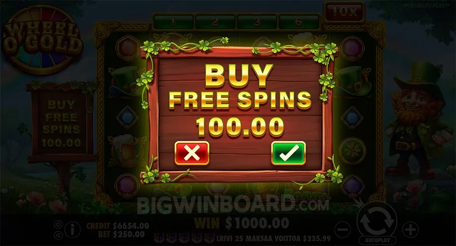 Wheel O'Gold slot