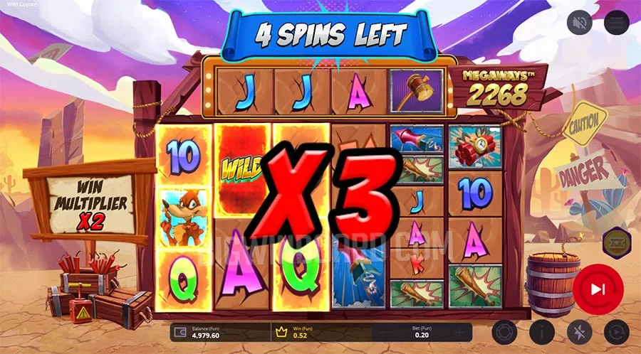 Wild Coyote Megaways slot