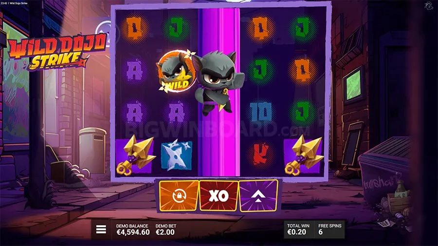 Wild Dojo Strike slot