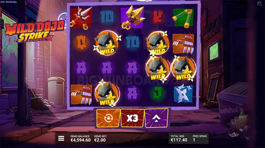 Wild Dojo Strike slot