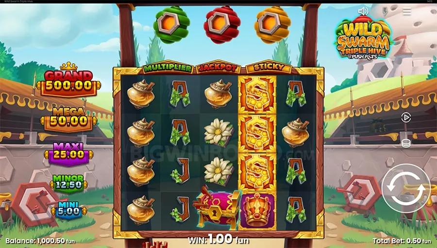 Wild Swarm Triple Hive slot