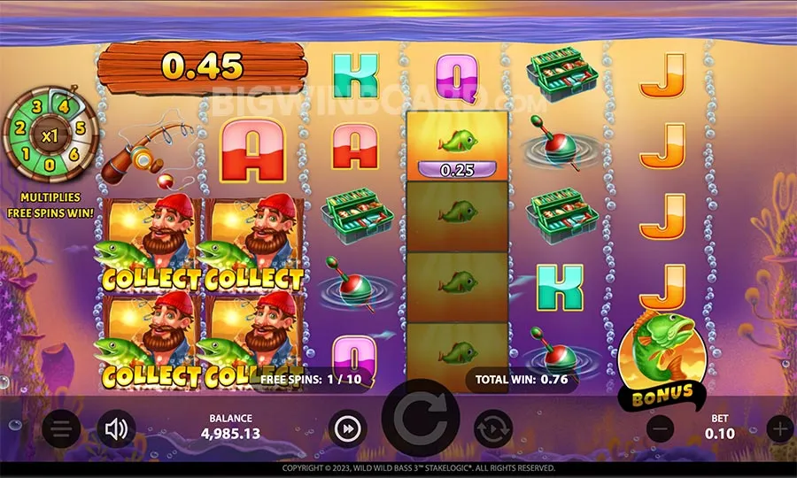 Wild Wild Bass 3 slot
