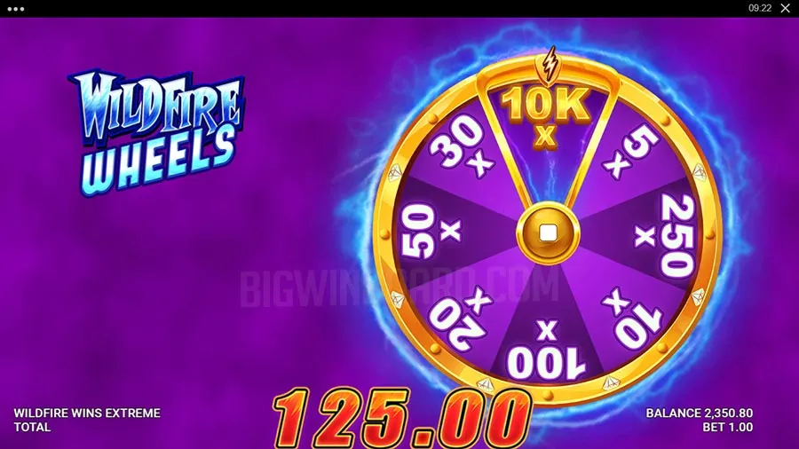 Wildfire Wins Extreme slot