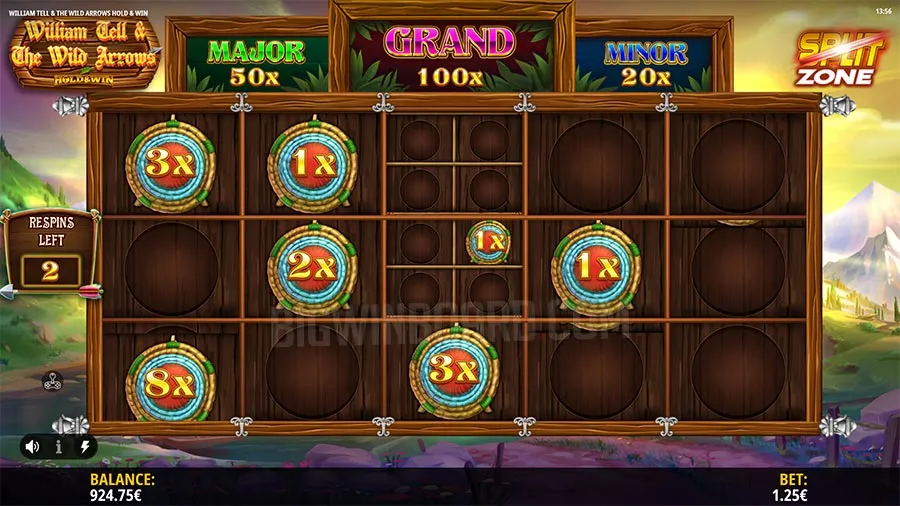 William Tell & The Wild Arrows slot
