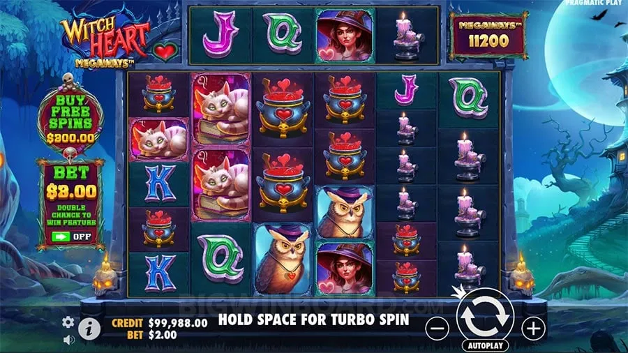Witch's Heart Megaways slot