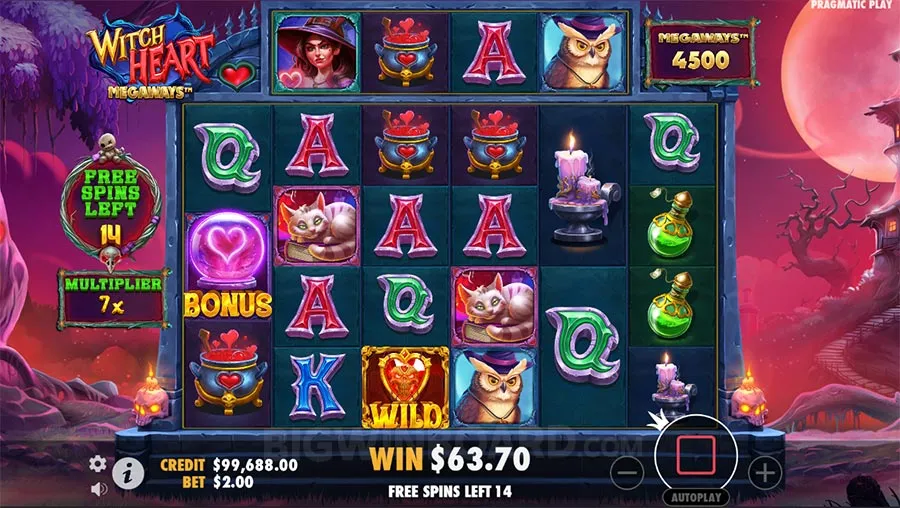 Witch's Heart Megaways slot