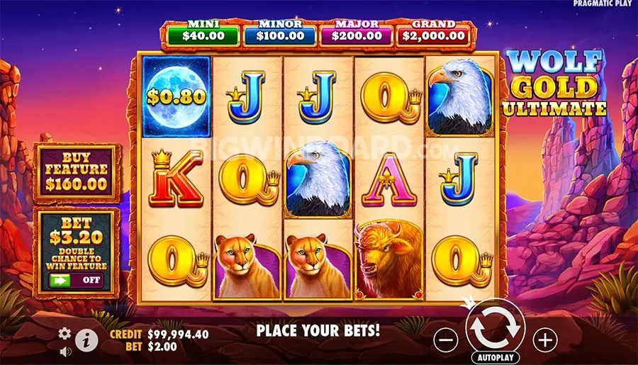 Wolf Gold Ultimate slot