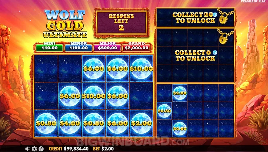 Wolf Gold Ultimate slot