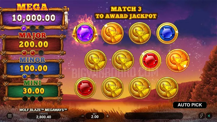 Wolf Blaze Megaways slot