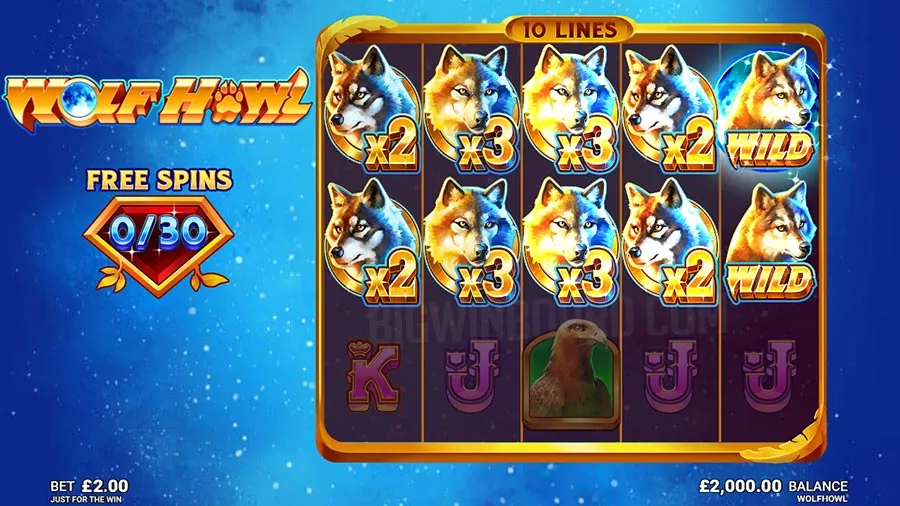 wolf howl slot