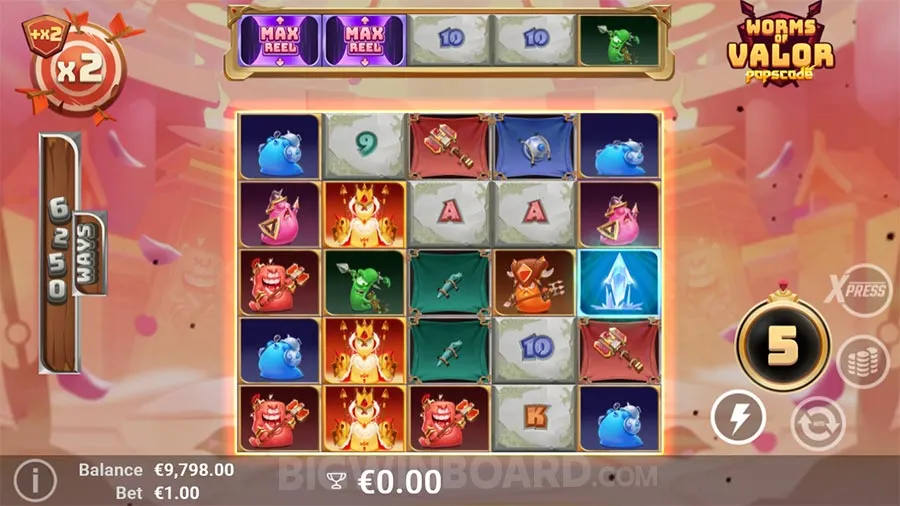 Worms of Valor slot