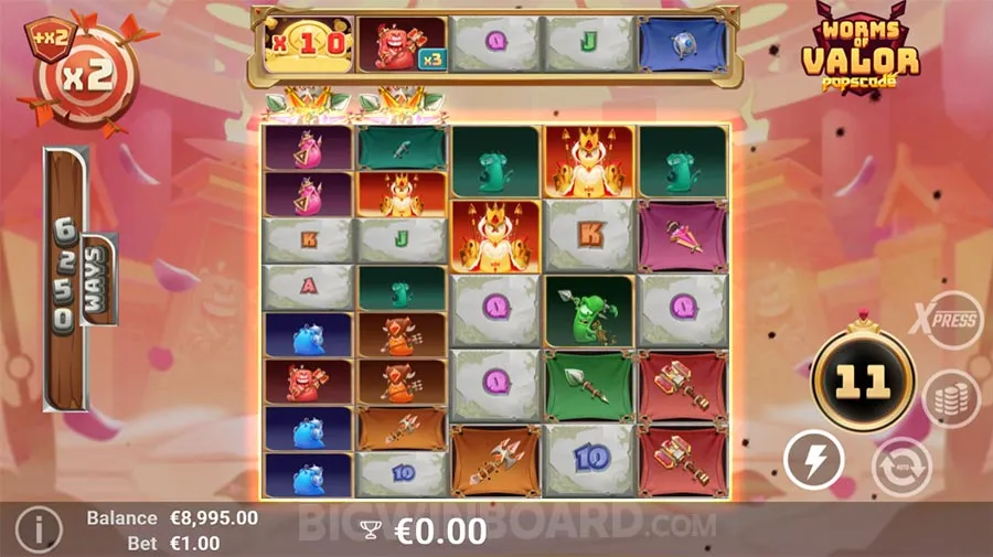 Worms of Valor slot