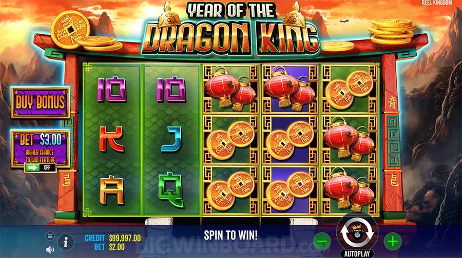 Year of the Dragon King slot