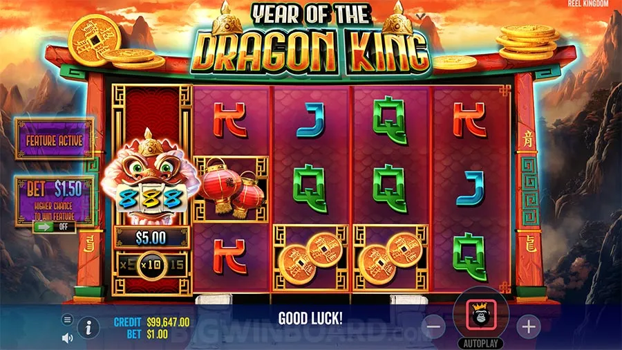 Year of the Dragon King slot