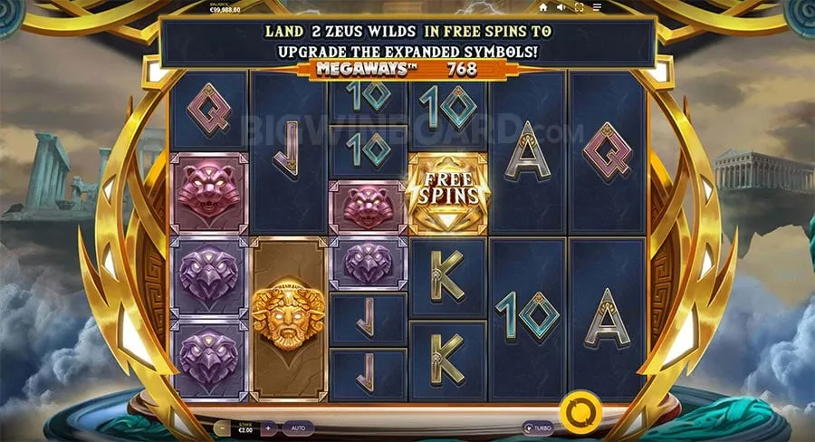 Zeus Lightning Megaways slot