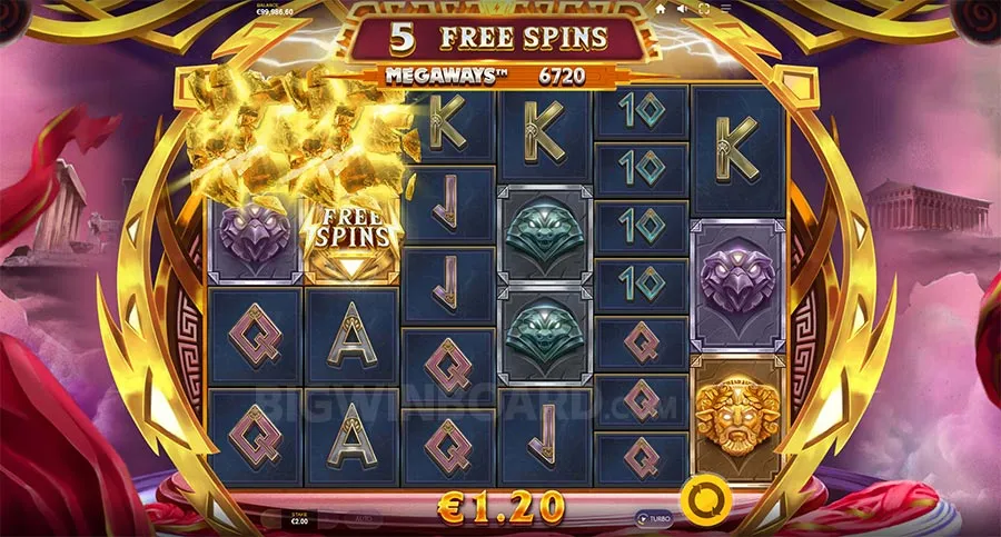 Zeus Lightning Megaways slot