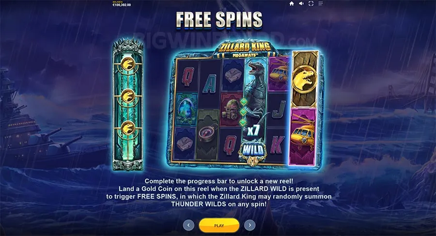 Zillard King Megaways slot