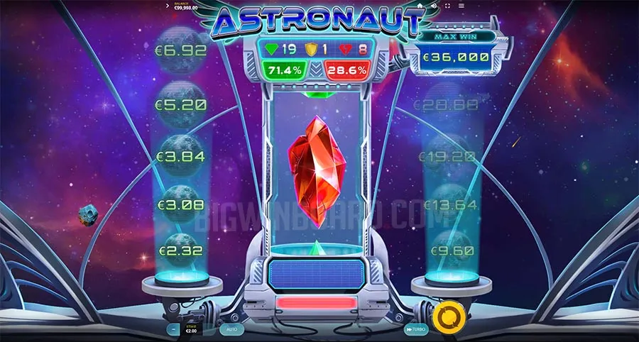 Astronaut slot