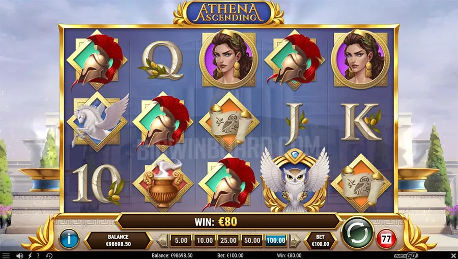 Athena Ascending slot