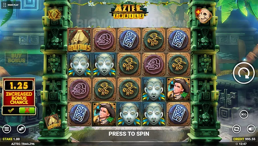 Aztec Trailz slot