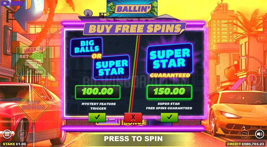 Ballin' slot