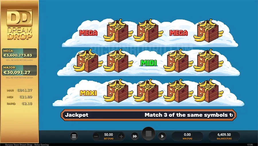 Banana Town Dream Drop slot