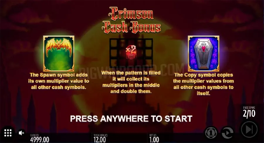 baron bloodmore slot