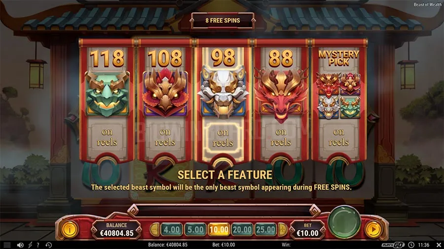 beast of wealth slot
