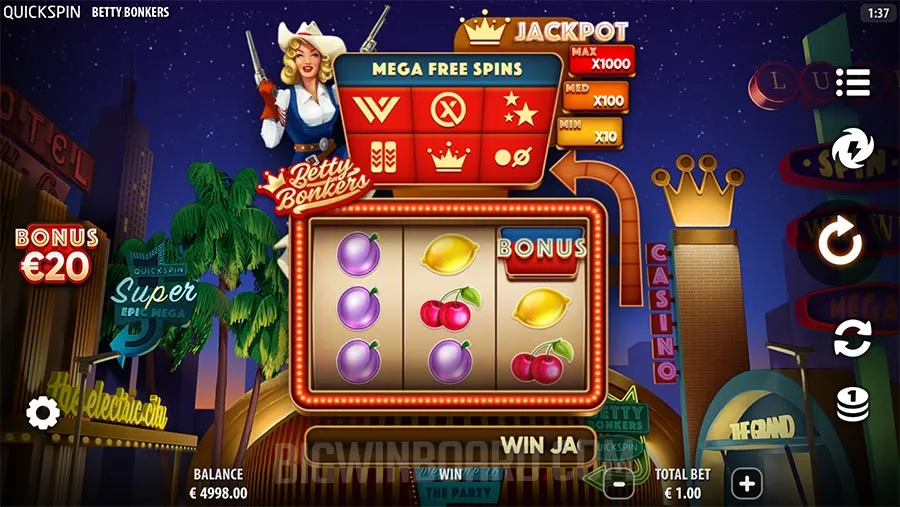 Betty Bonkers slot