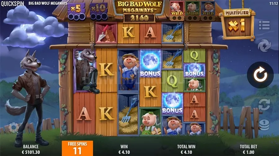 Big Bad Wolf Megaways slot