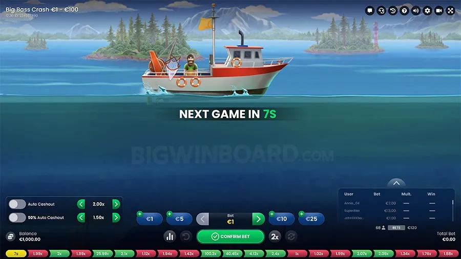 Big Bass Crash slot