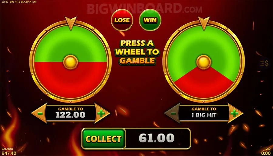 Big Hits Blazinator slot