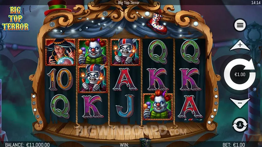 Big Top Terror slot
