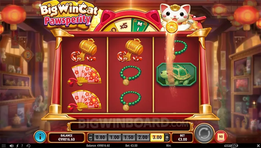 Big Win Cat Pawsperity slot