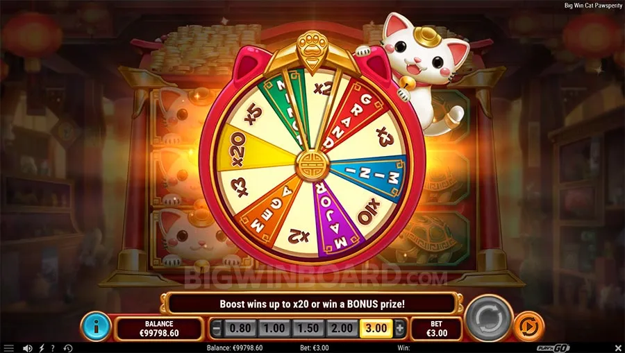 Big Win Cat Pawsperity slot