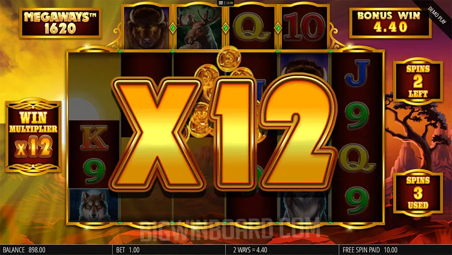 Bison Rising Megaways slot