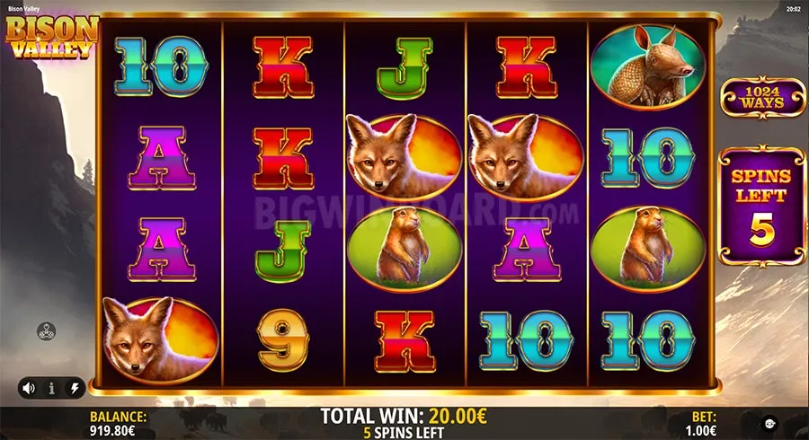 Bison Valley slot
