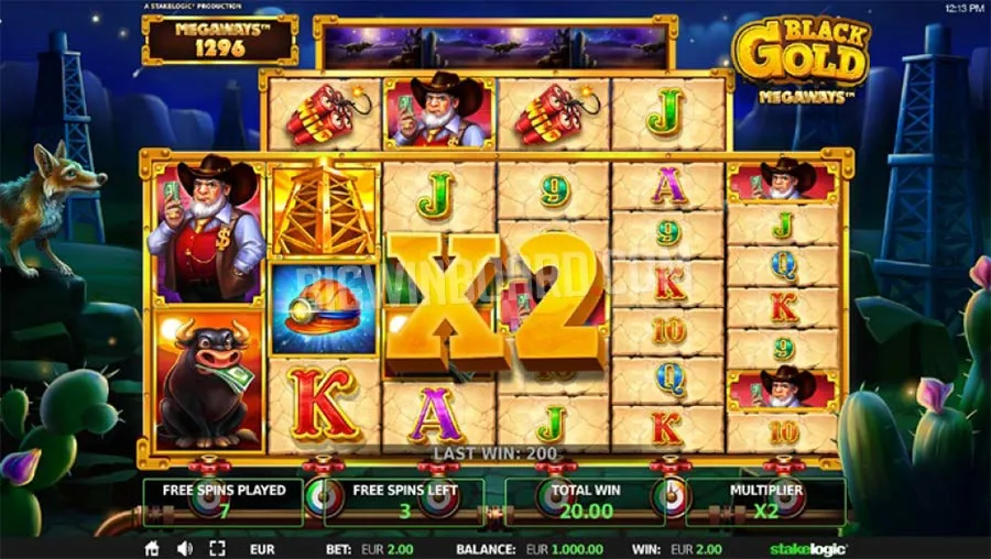black gold megaways