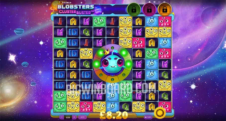 Blobsters Clusterbuster slot